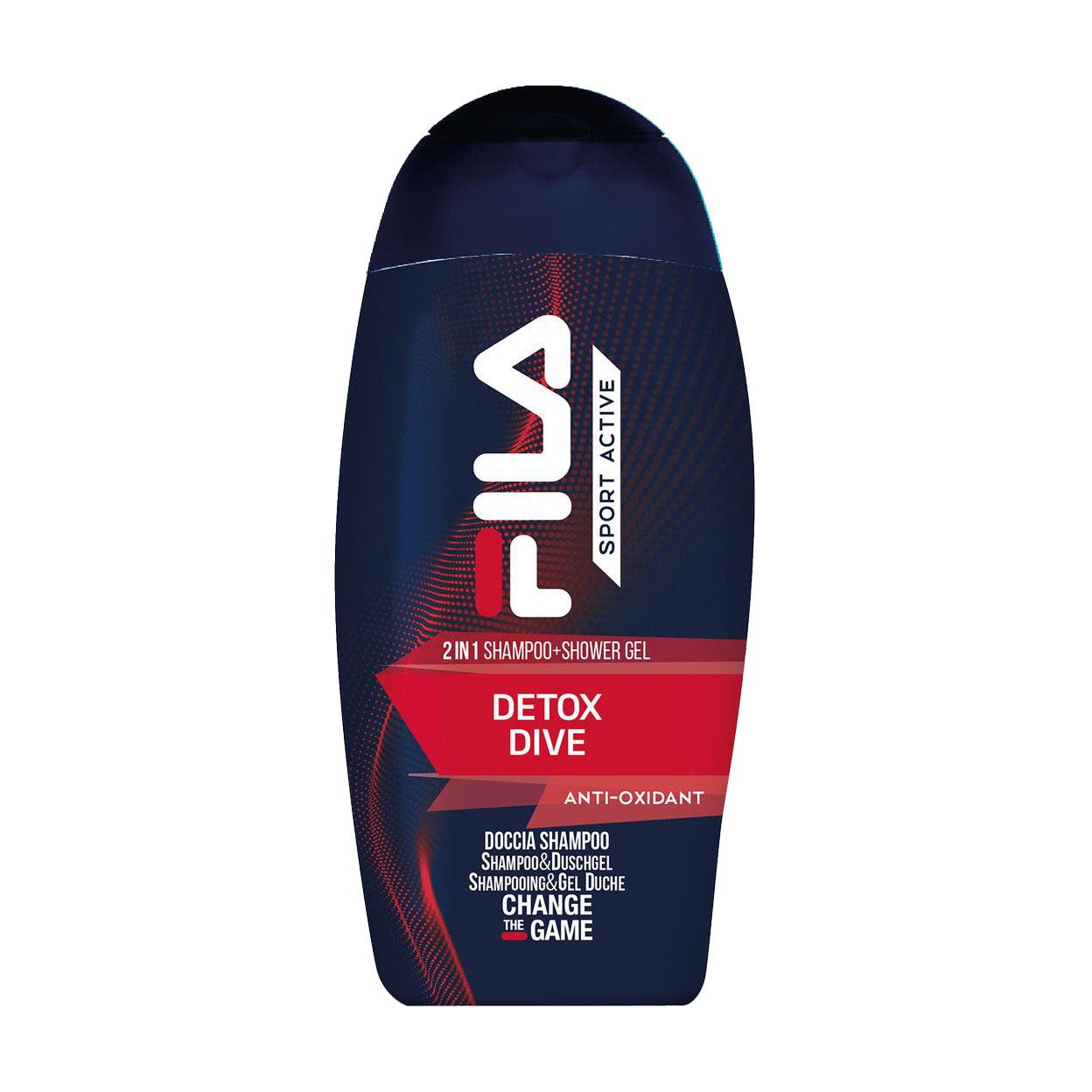 Парфумований шампунь-гель для душу Fila Sport Active Detox Dive унісекс, 250 мл